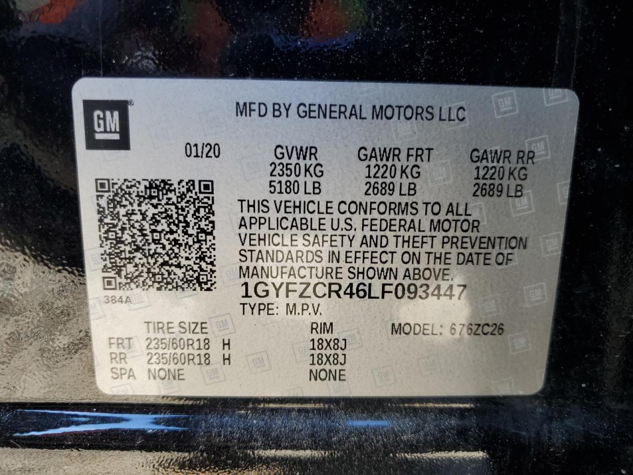 2020 CADILLAC XT4