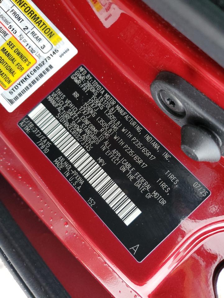 2025 TOYOTA SIENNA