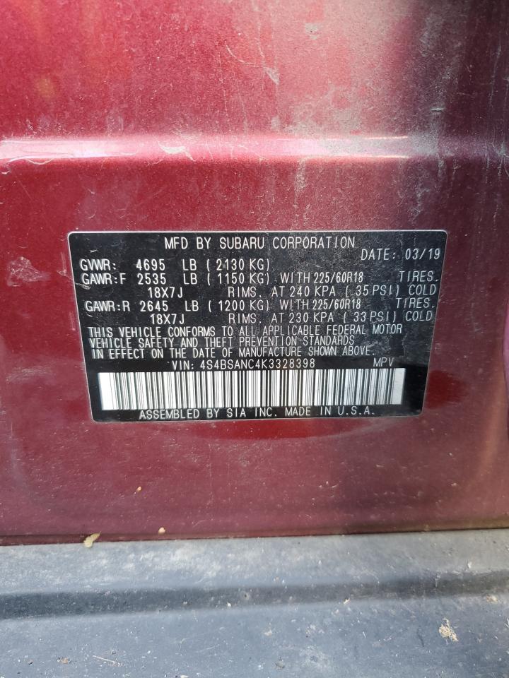 2019 SUBARU Outback