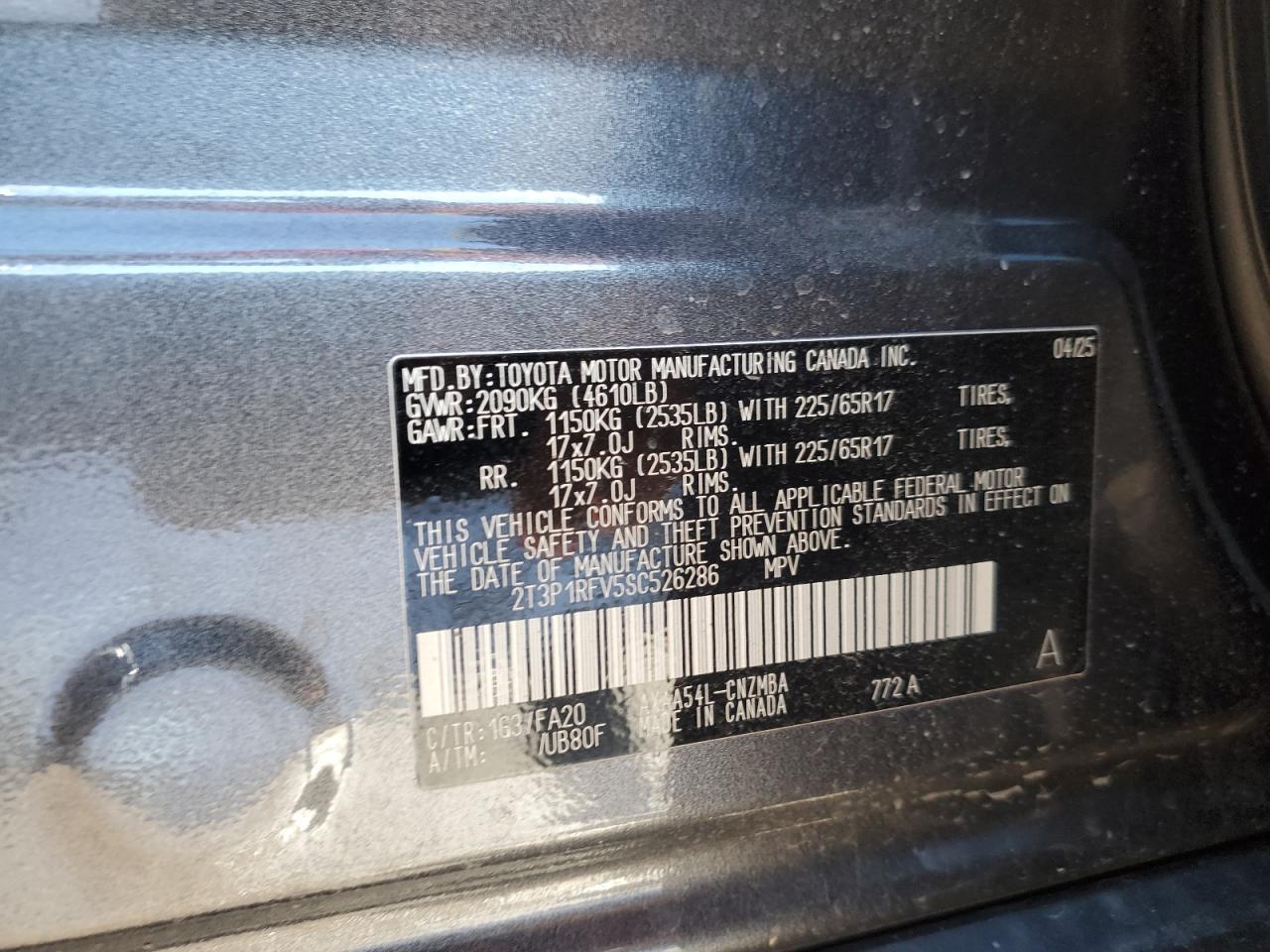 2025 TOYOTA RAV4