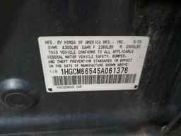 2005 HONDA ACCORD