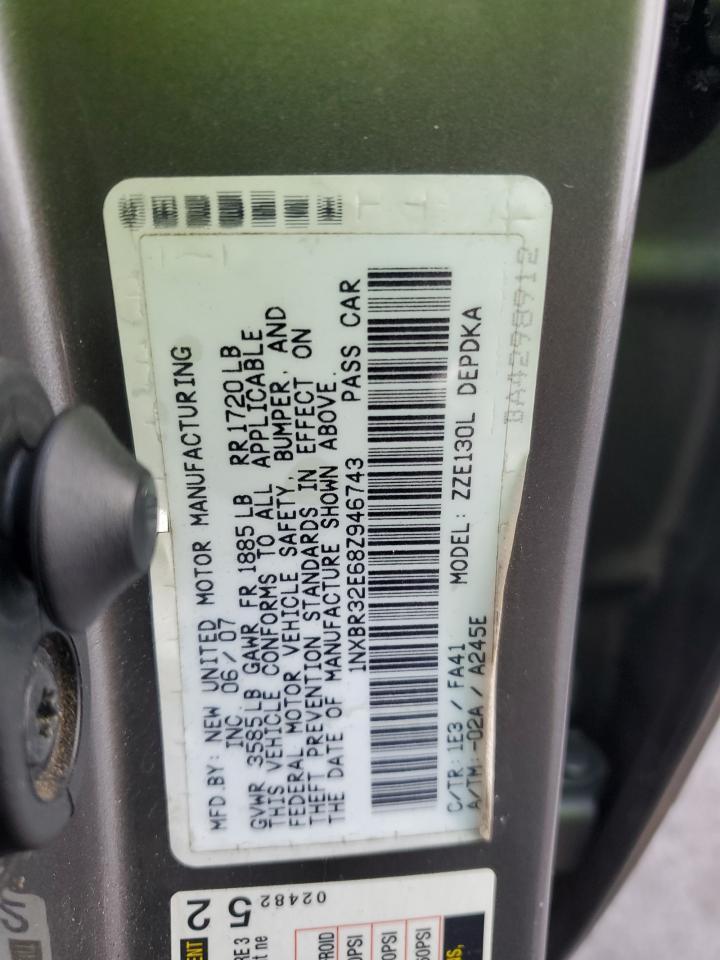 2008 TOYOTA COROLLA