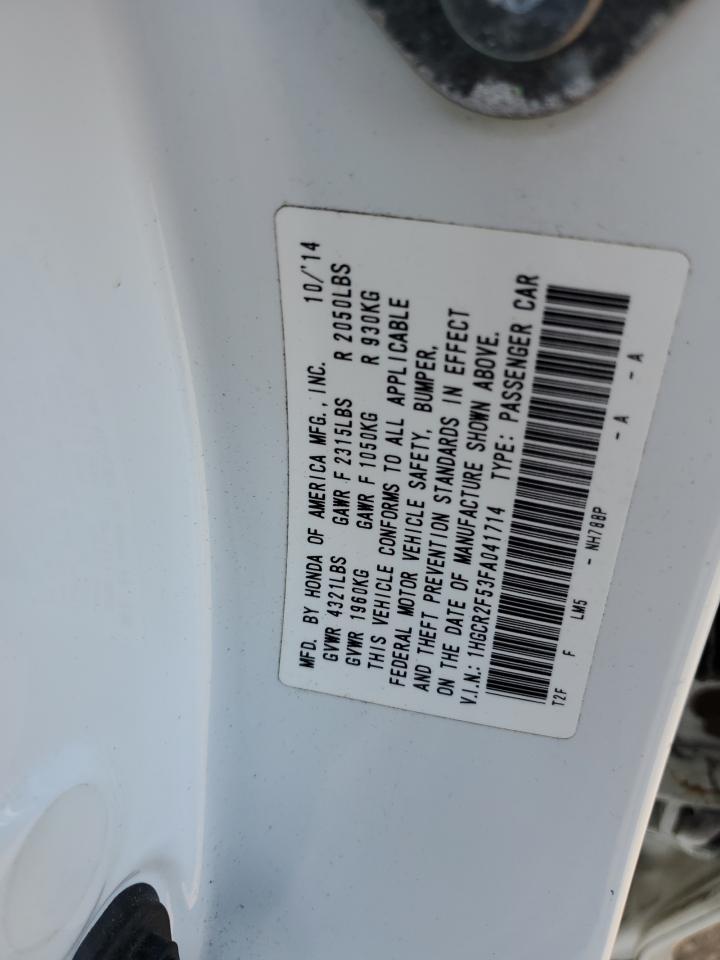 2015 HONDA ACCORD