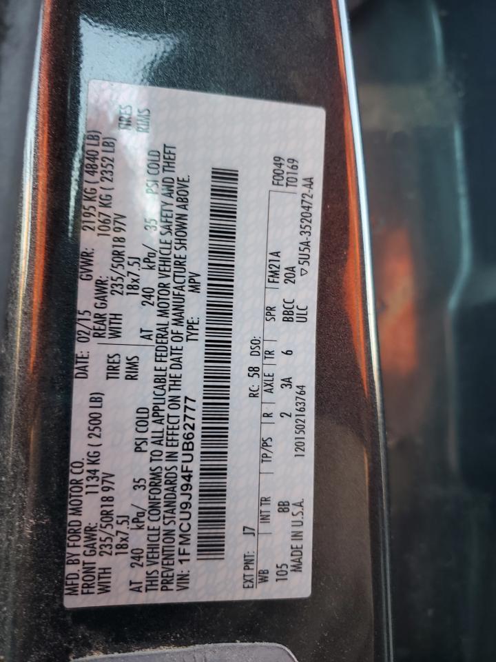 2015 FORD ESCAPE