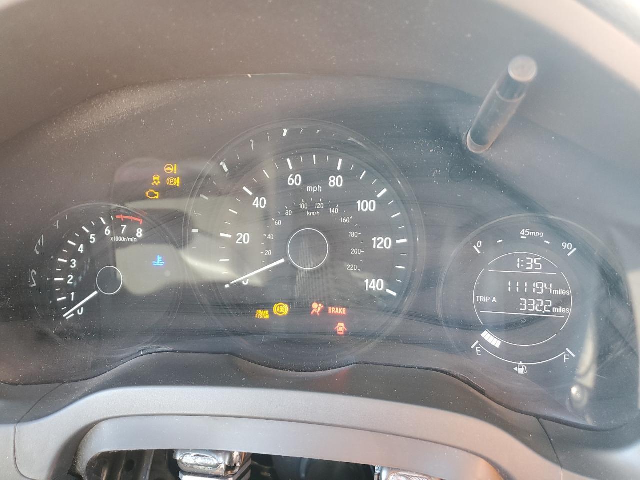 2017 HONDA HR-V