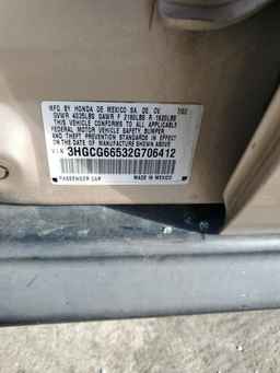 2002 HONDA ACCORD
