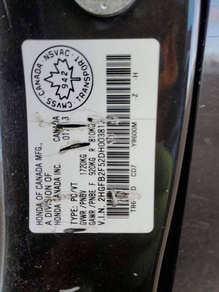 2013 HONDA CIVIC