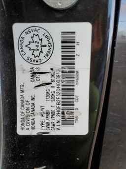2013 HONDA CIVIC