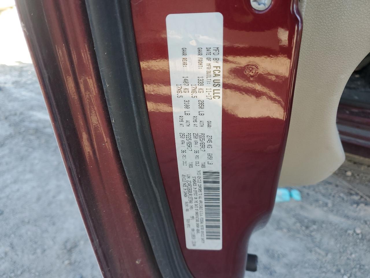 2018 DODGE GRAND CARAVAN