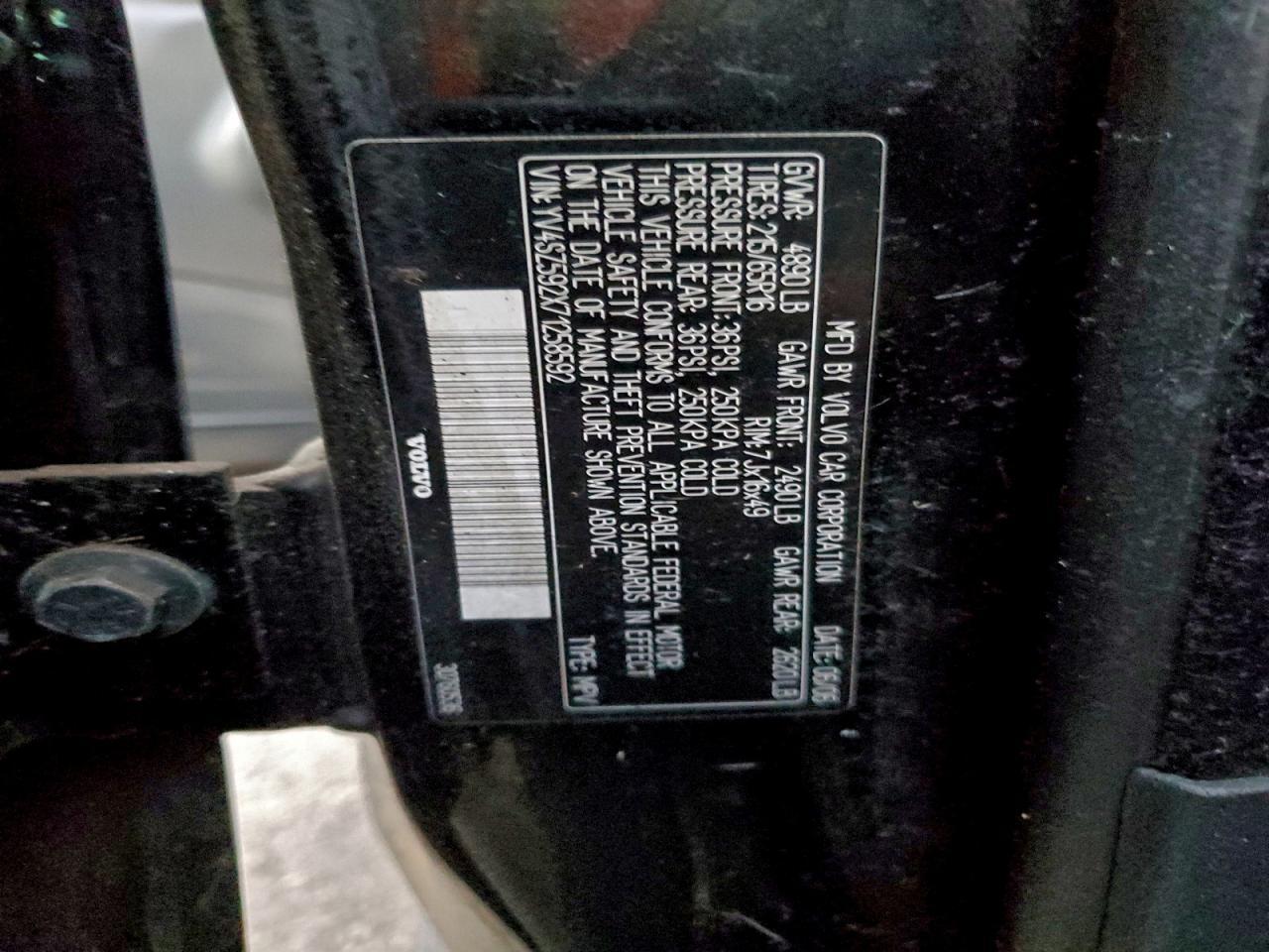 2007 VOLVO XC70