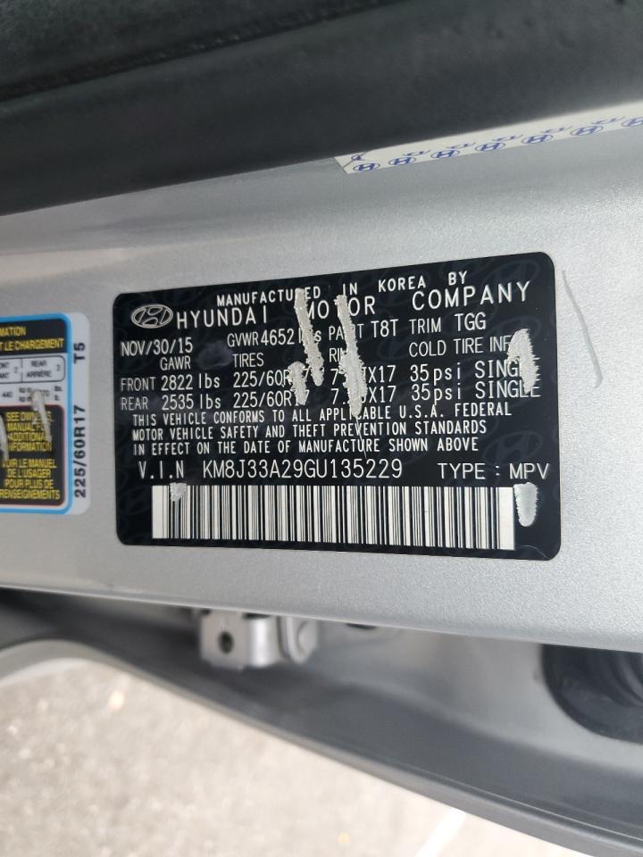 2016 HYUNDAI TUCSON