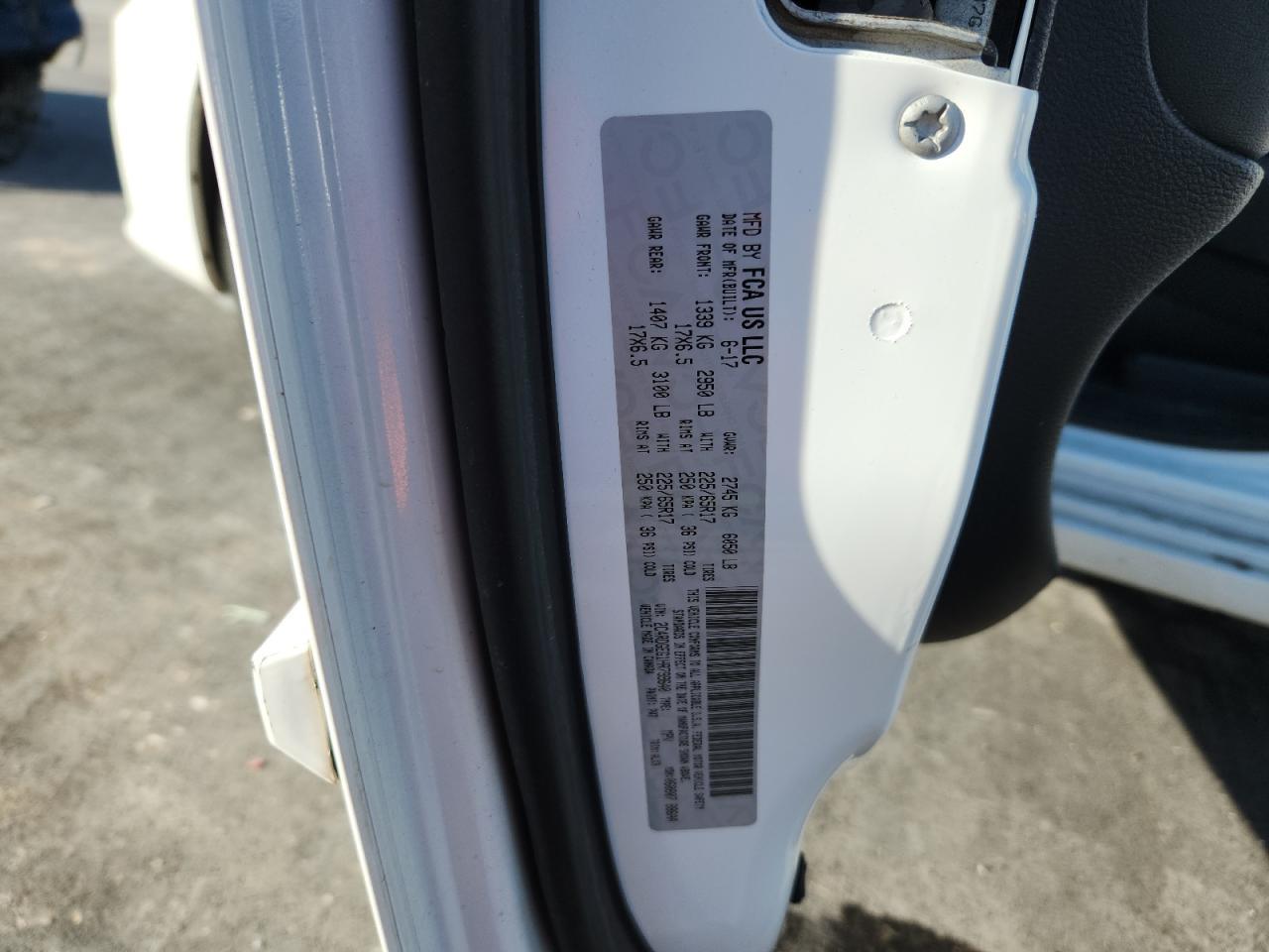 2017 DODGE GRAND CARAVAN