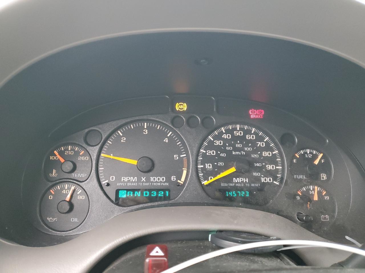2001 CHEVROLET BLAZER