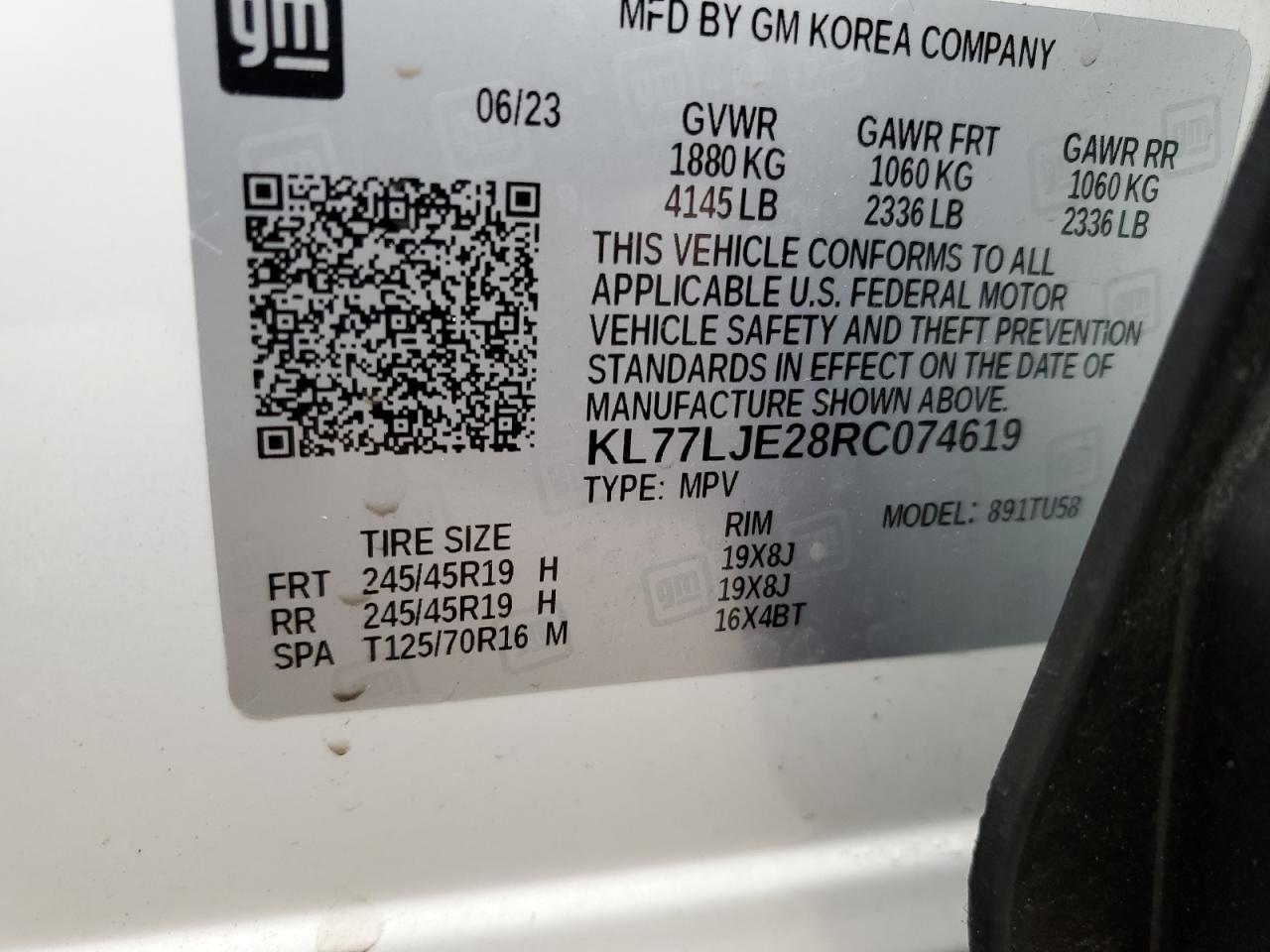 2024 CHEVROLET TRAX