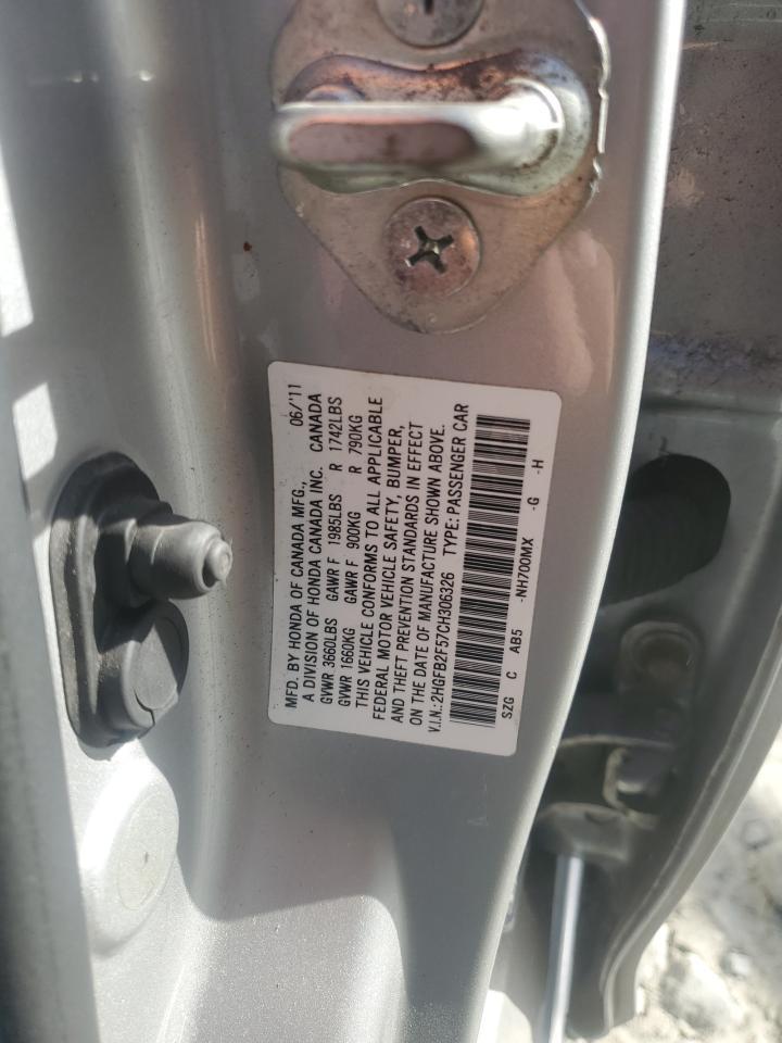 2012 HONDA CIVIC