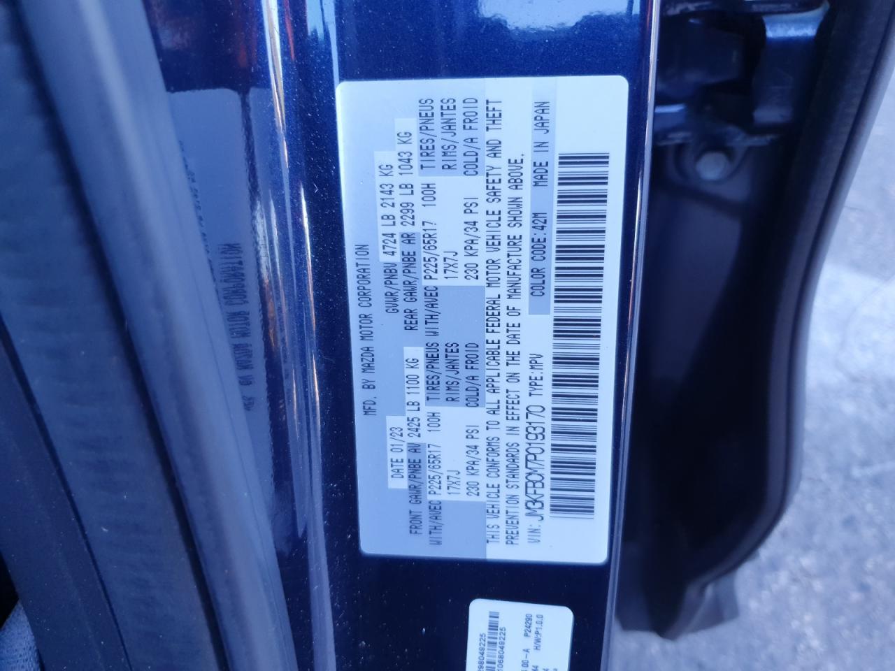 2023 MAZDA CX-5