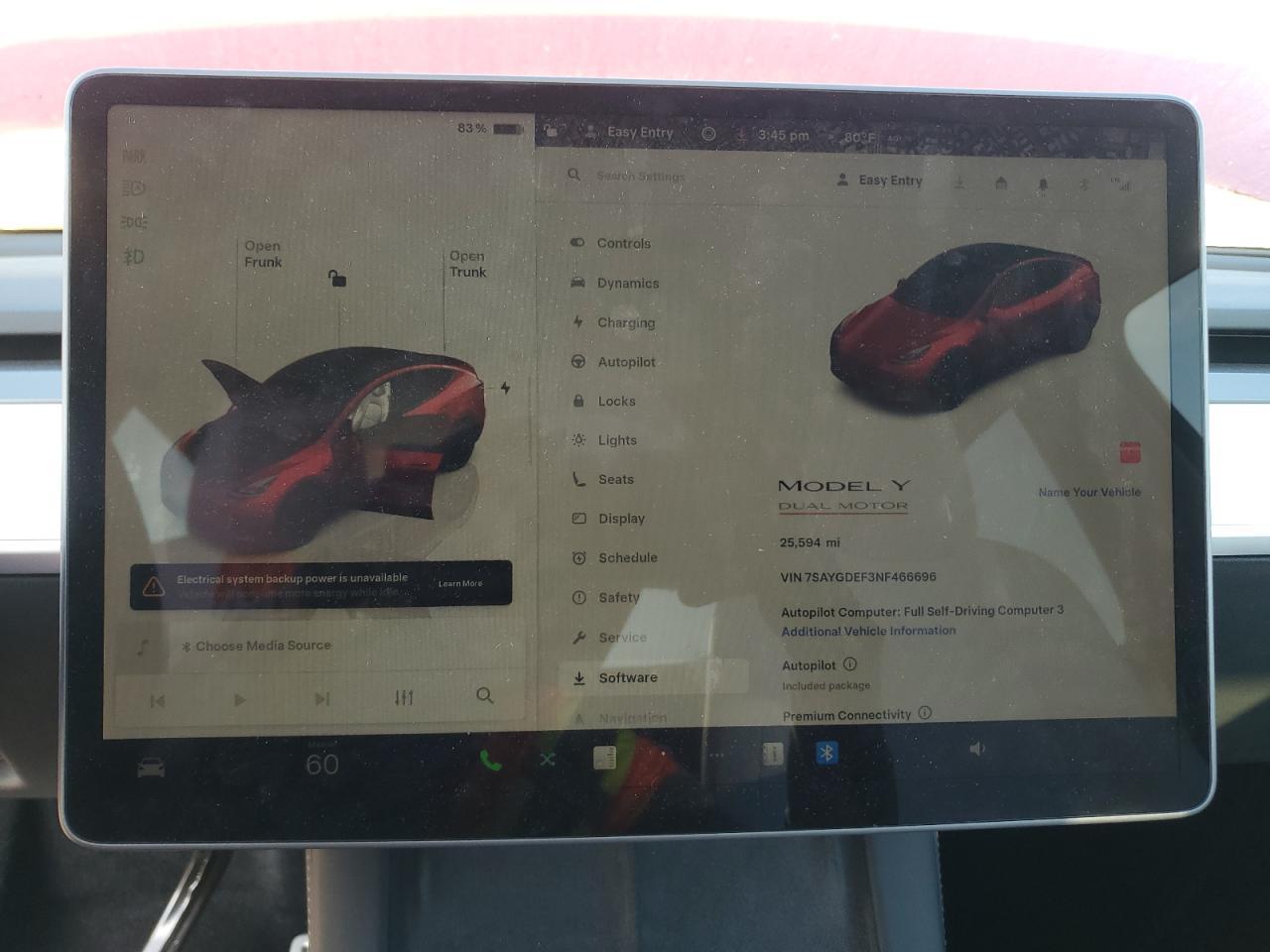 2022 TESLA MODEL Y