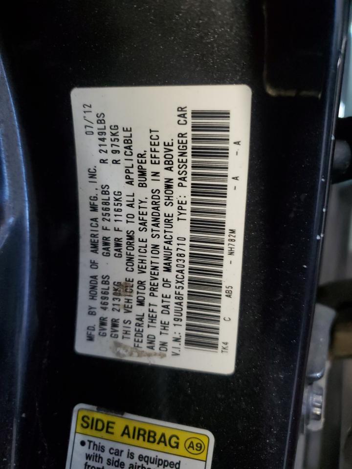 2012 ACURA TL