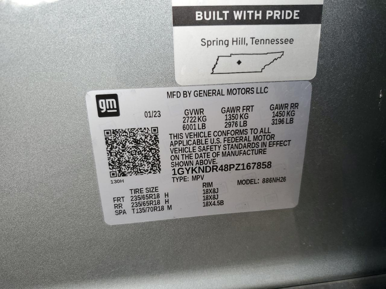 2023 CADILLAC XT5