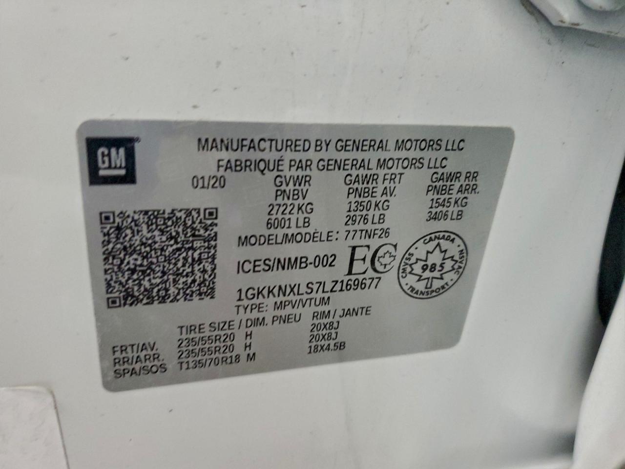 2020 GMC ACADIA