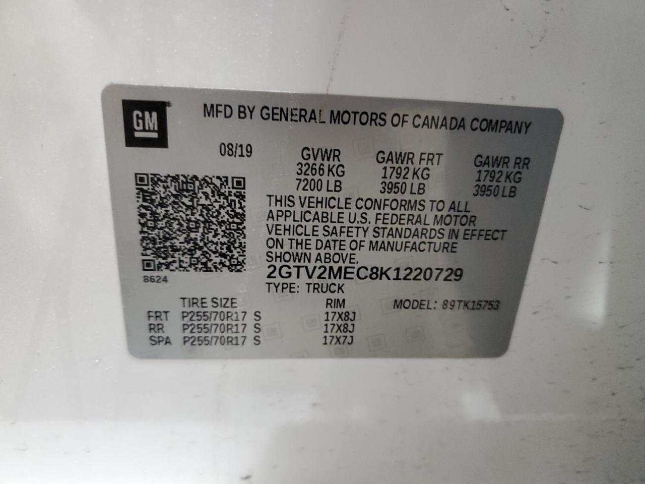 2019 GMC Sierra