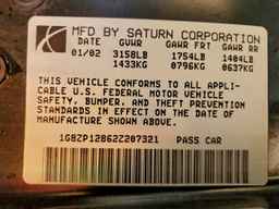 2002 SATURN Sc1