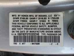 2014 HONDA CIVIC