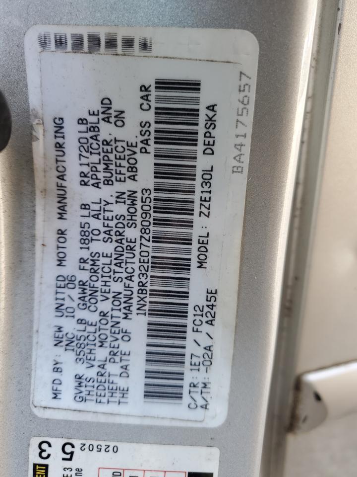2007 TOYOTA COROLLA