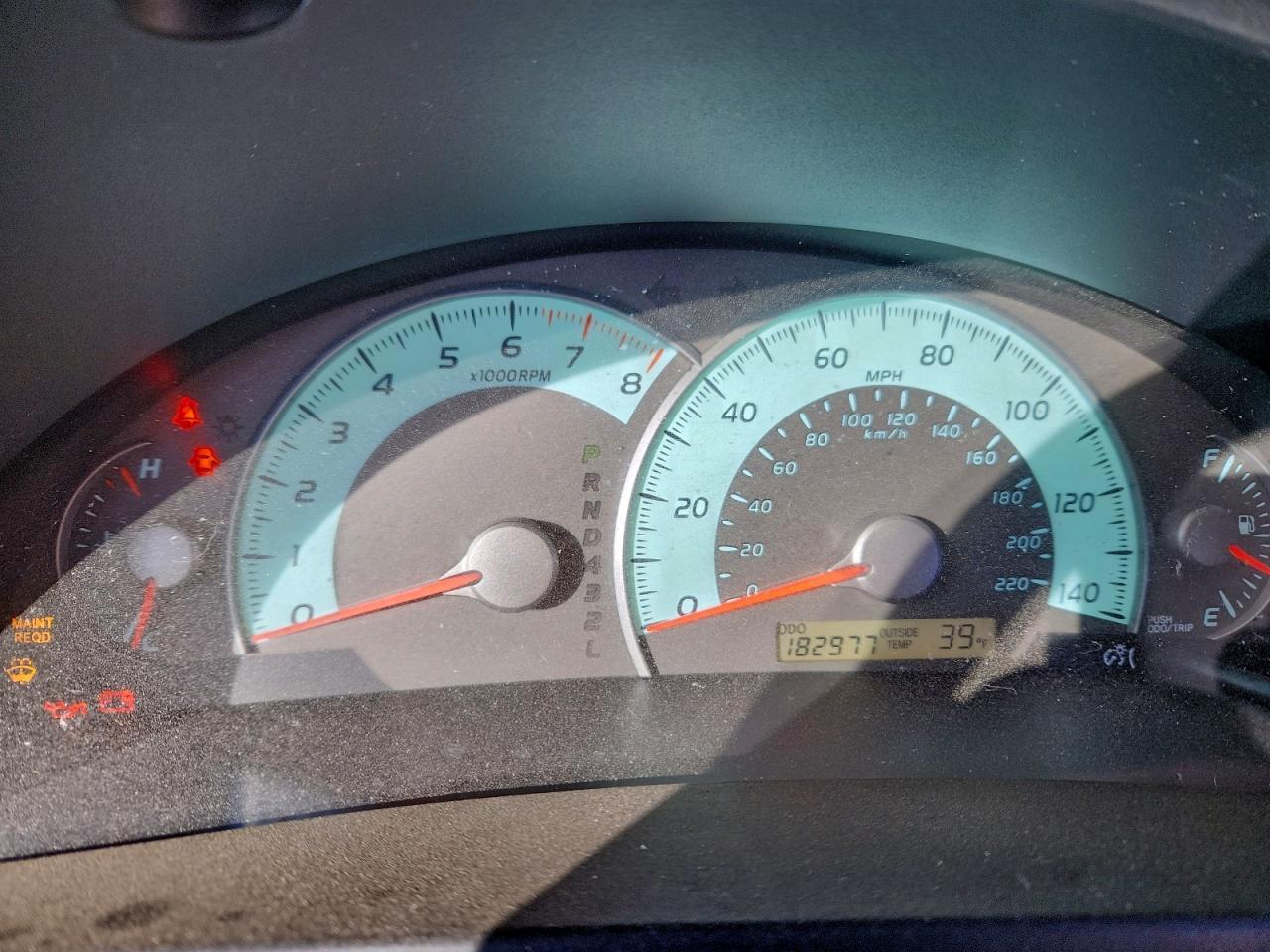 2009 TOYOTA CAMRY
