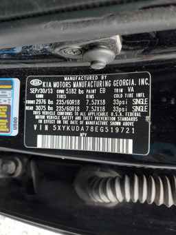2014 KIA SORENTO