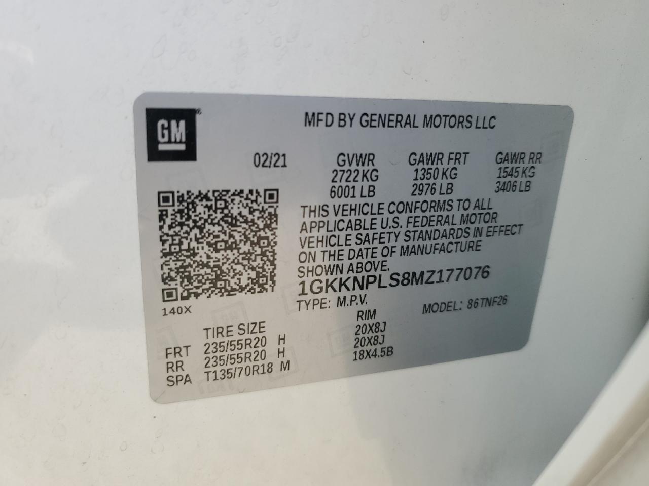 2021 GMC ACADIA