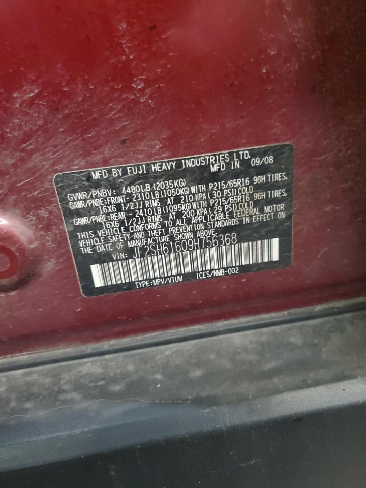 2009 SUBARU FORESTER