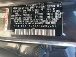 2017 KIA SORENTO