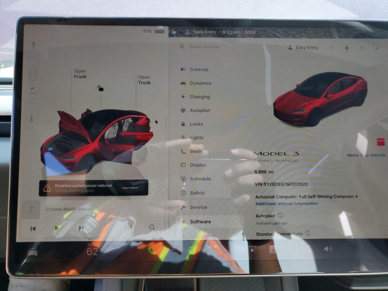 2025 TESLA MODEL 3