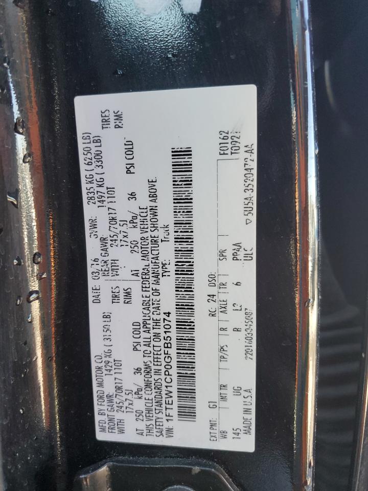 2016 FORD F-150