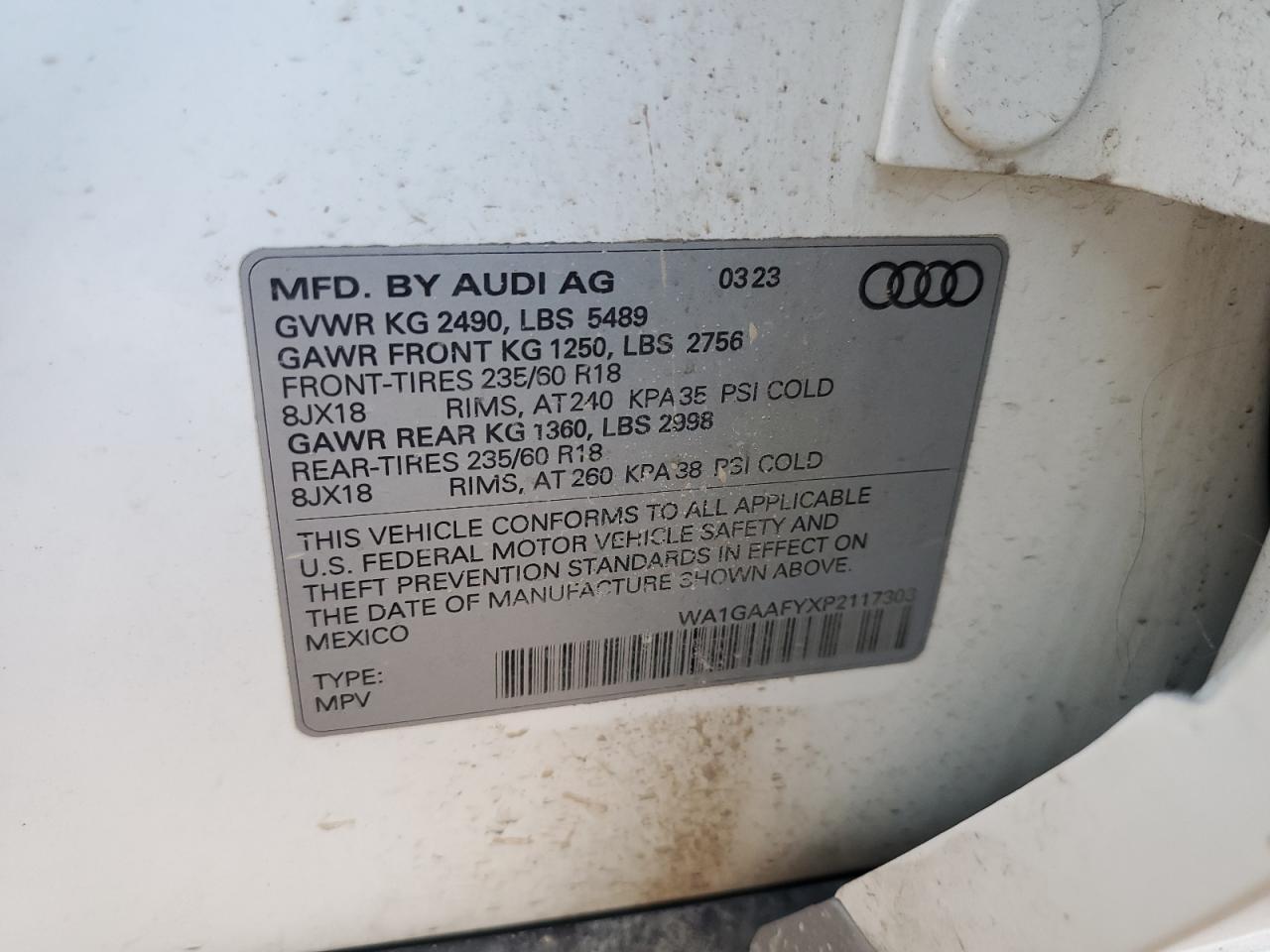 2023 AUDI Q5