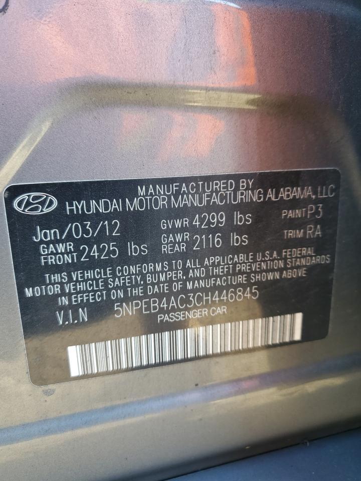 2012 HYUNDAI SONATA