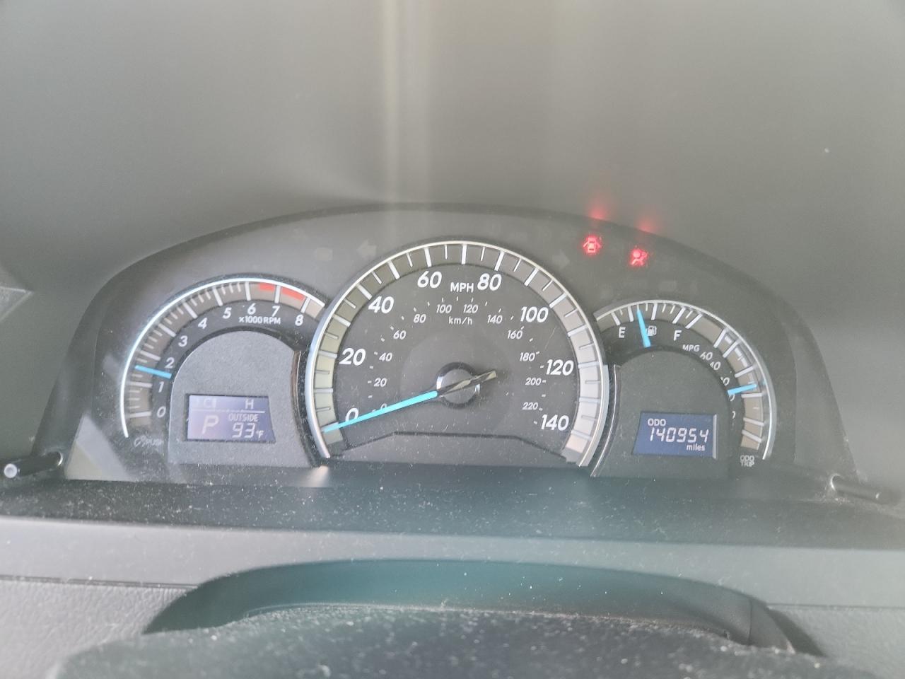 2012 TOYOTA CAMRY