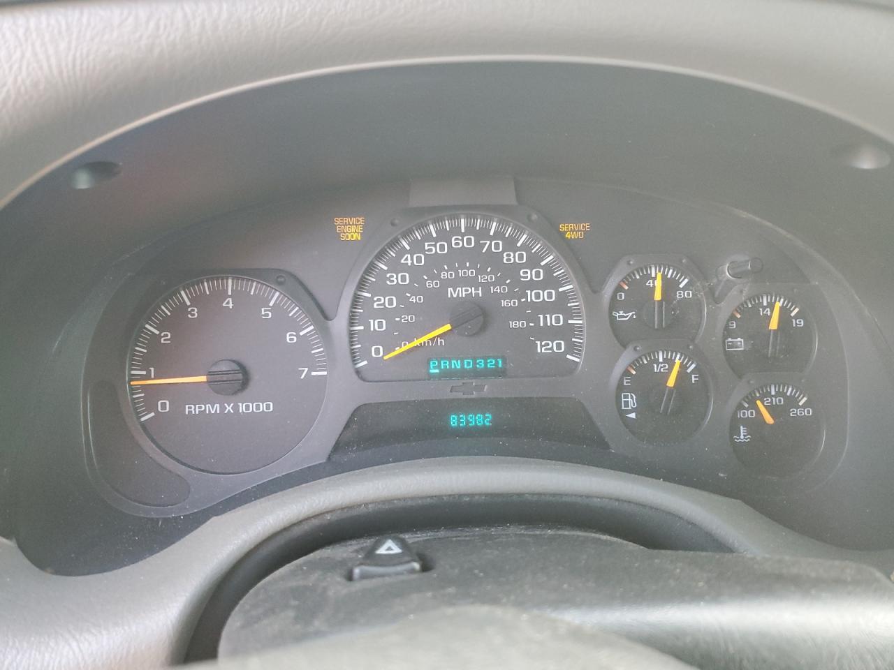 2002 CHEVROLET Trailblazer