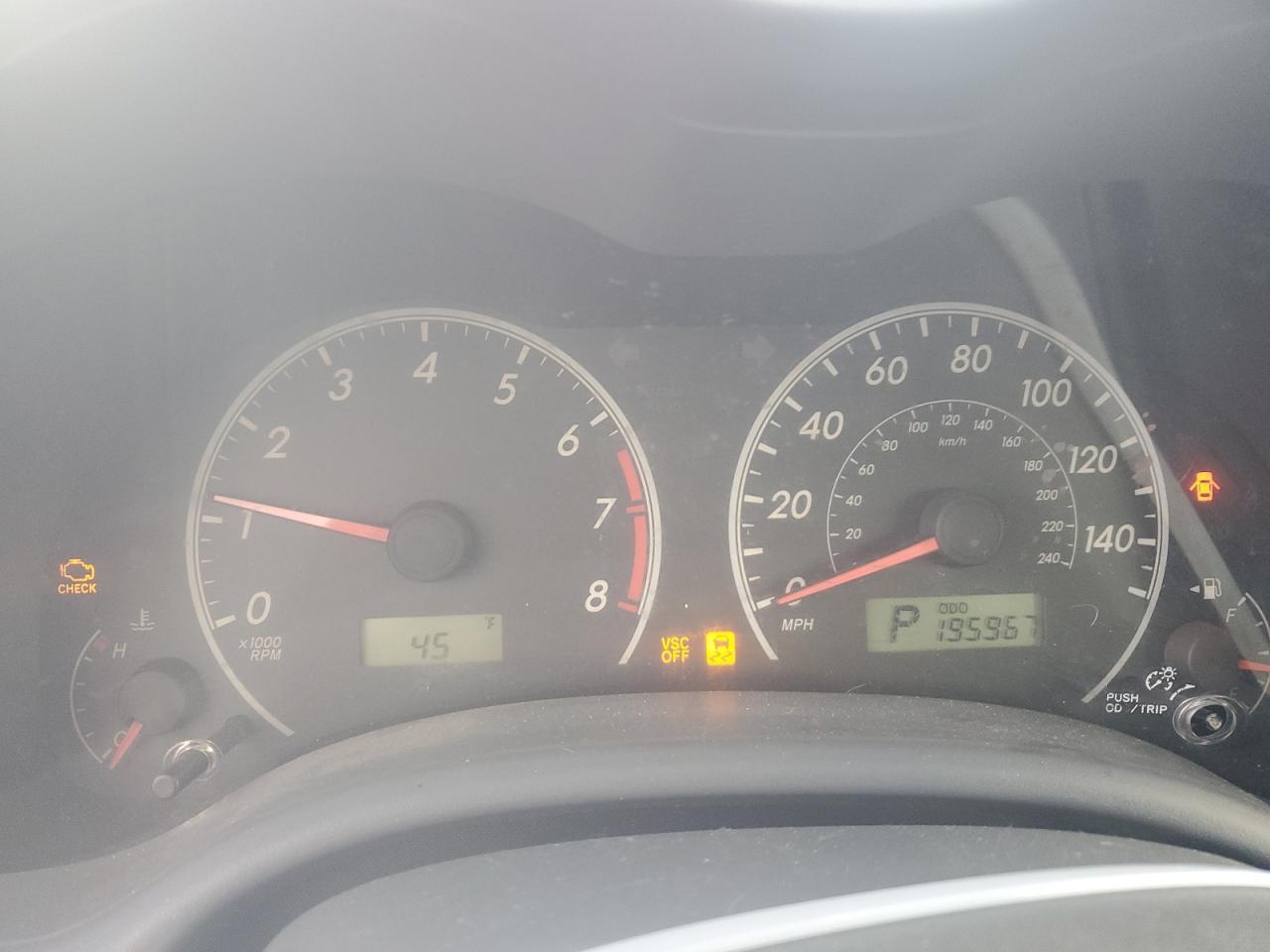 2010 TOYOTA COROLLA