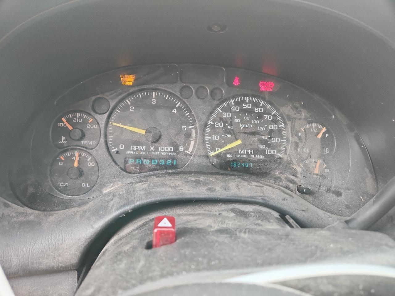 2001 CHEVROLET BLAZER