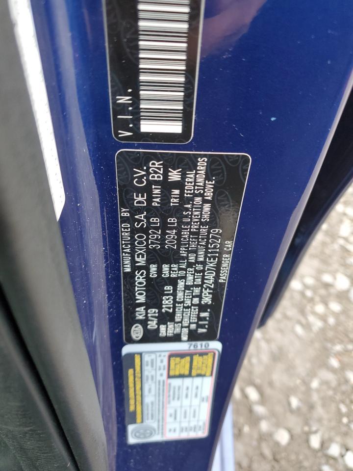 2019 KIA FORTE