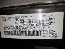 1992 TOYOTA Pickup