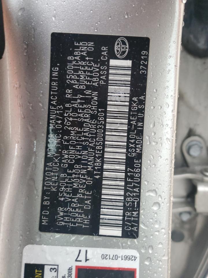 2013 TOYOTA Avalon