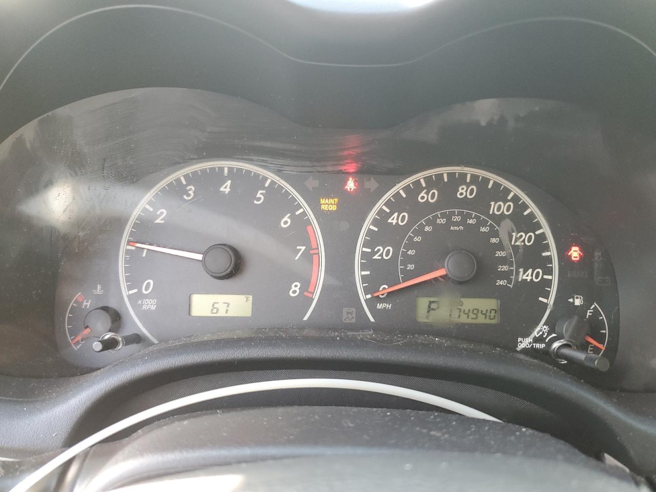 2011 TOYOTA COROLLA