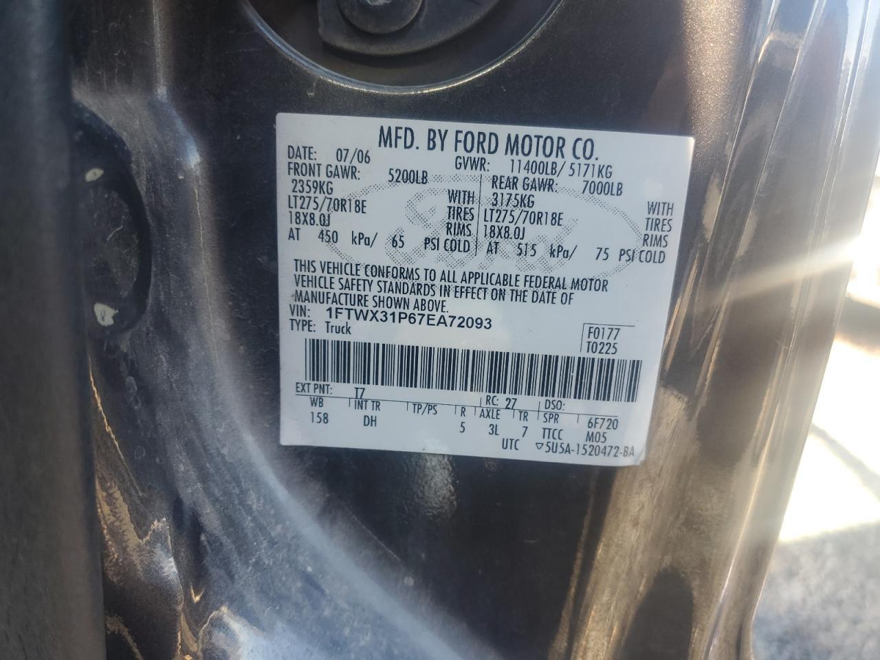 2007 FORD F-350