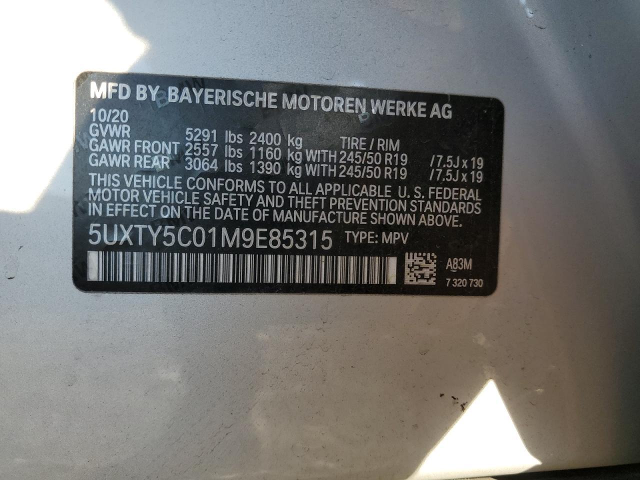 2021 BMW X3