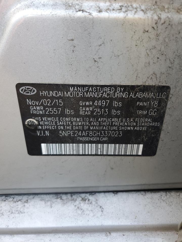 2016 HYUNDAI SONATA