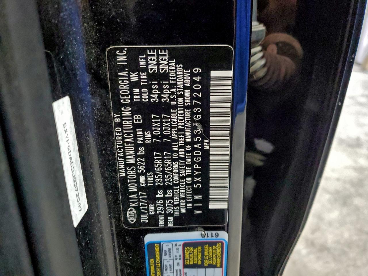 2018 KIA SORENTO