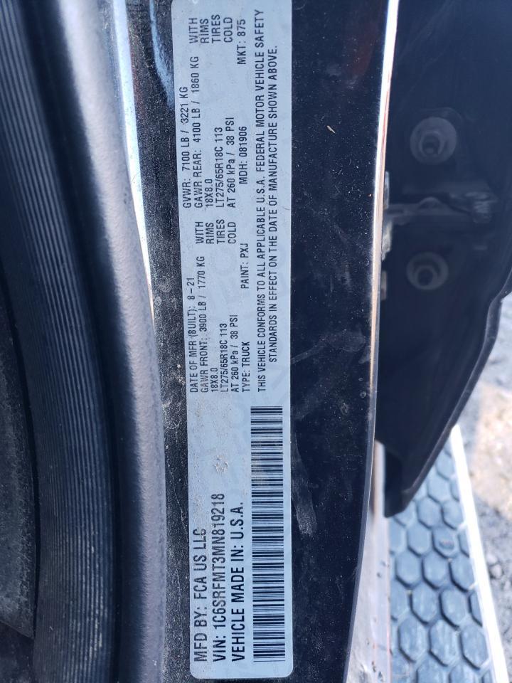 2021 RAM 1500